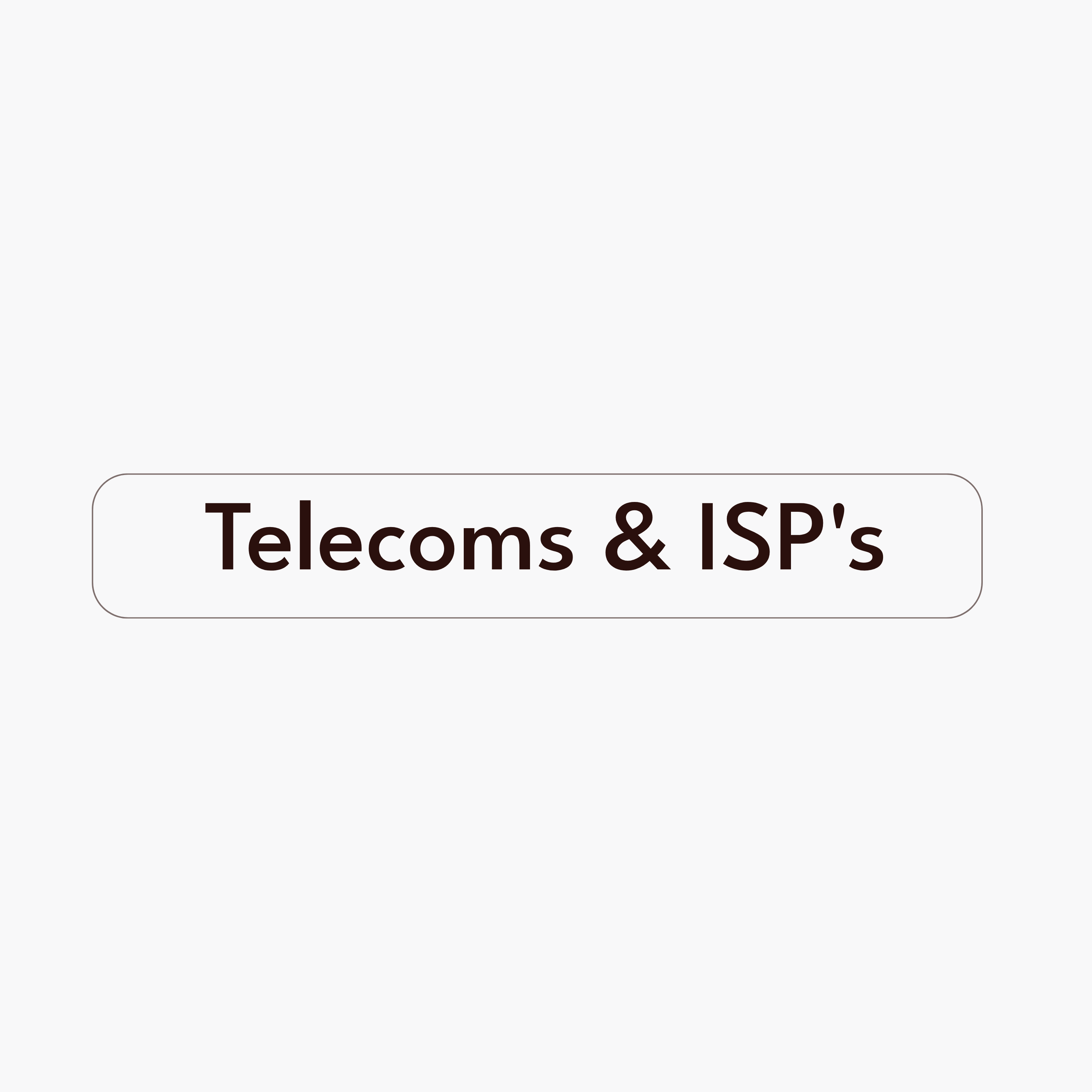 Telecoms & ISP's